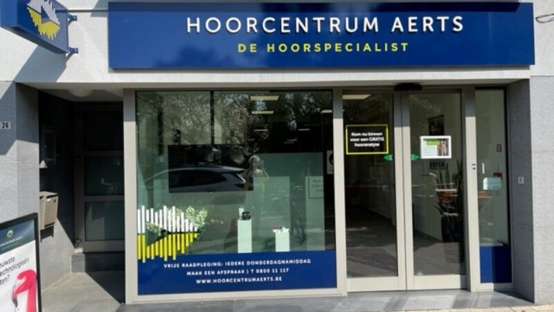 Gebouw Hoorcentrum Aerts Heist-op-den-Berg